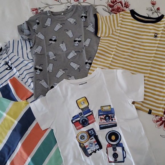 Bunch of short sleeves boys summer t-shirts. - Picture 2 of 3